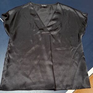 Nicole Miller satin top XS